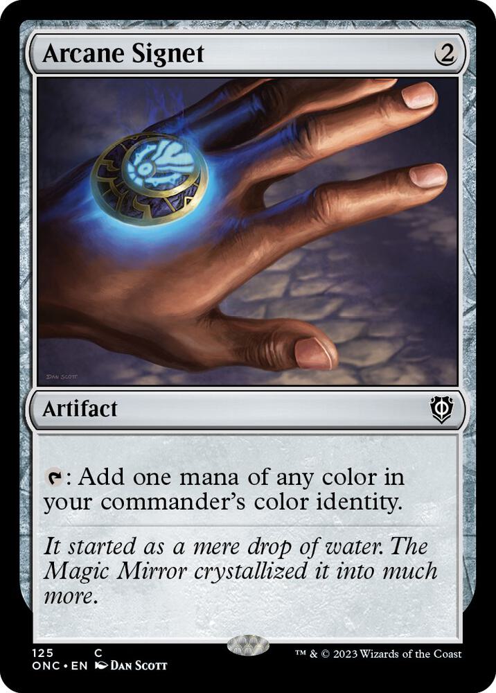 Arcane Signet (125) [Phyrexia: All Will Be One Commander]