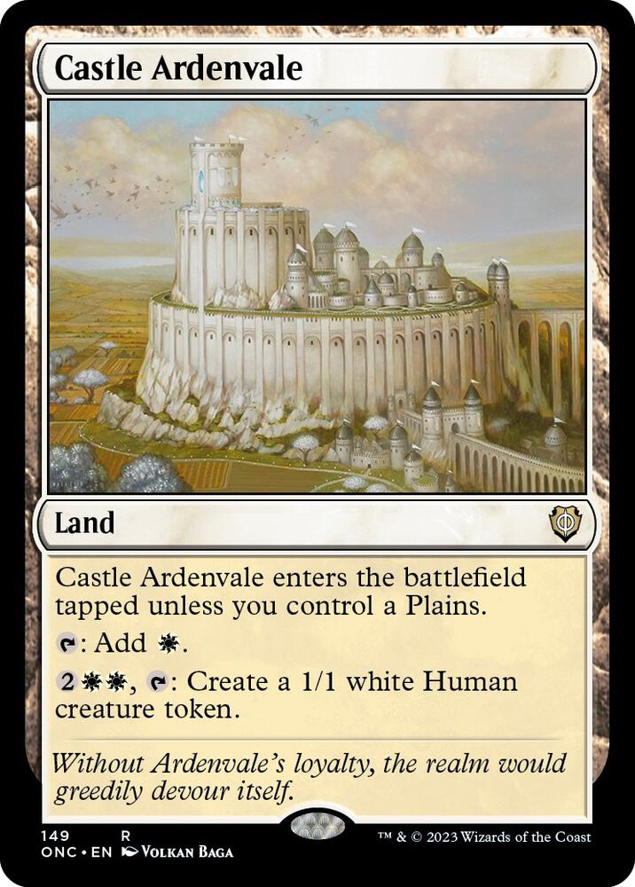 Castle Ardenvale (149) [Phyrexia: All Will Be One Commander]