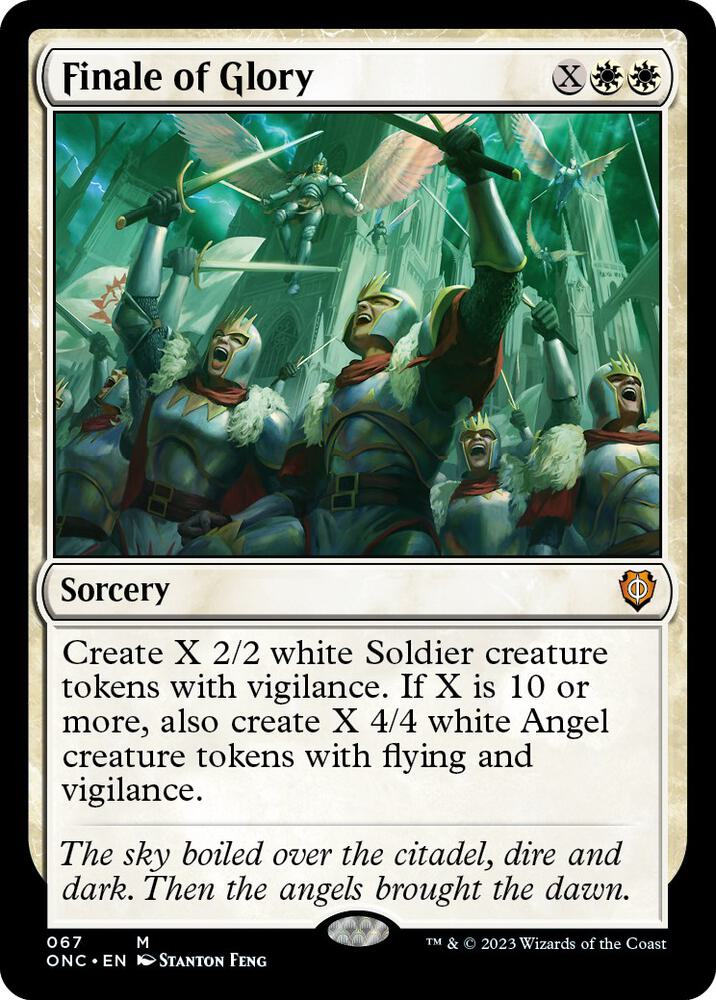 Finale of Glory (67) [Phyrexia: All Will Be One Commander]
