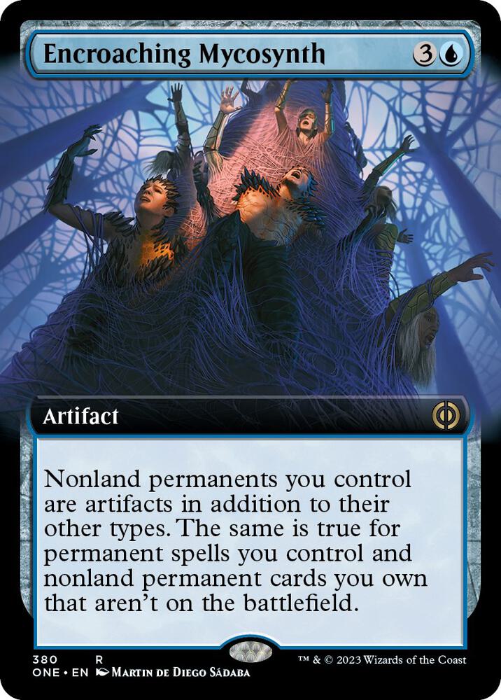 Encroaching Mycosynth (Extended Art) (380) [Phyrexia: All Will Be One] [Extended Art]