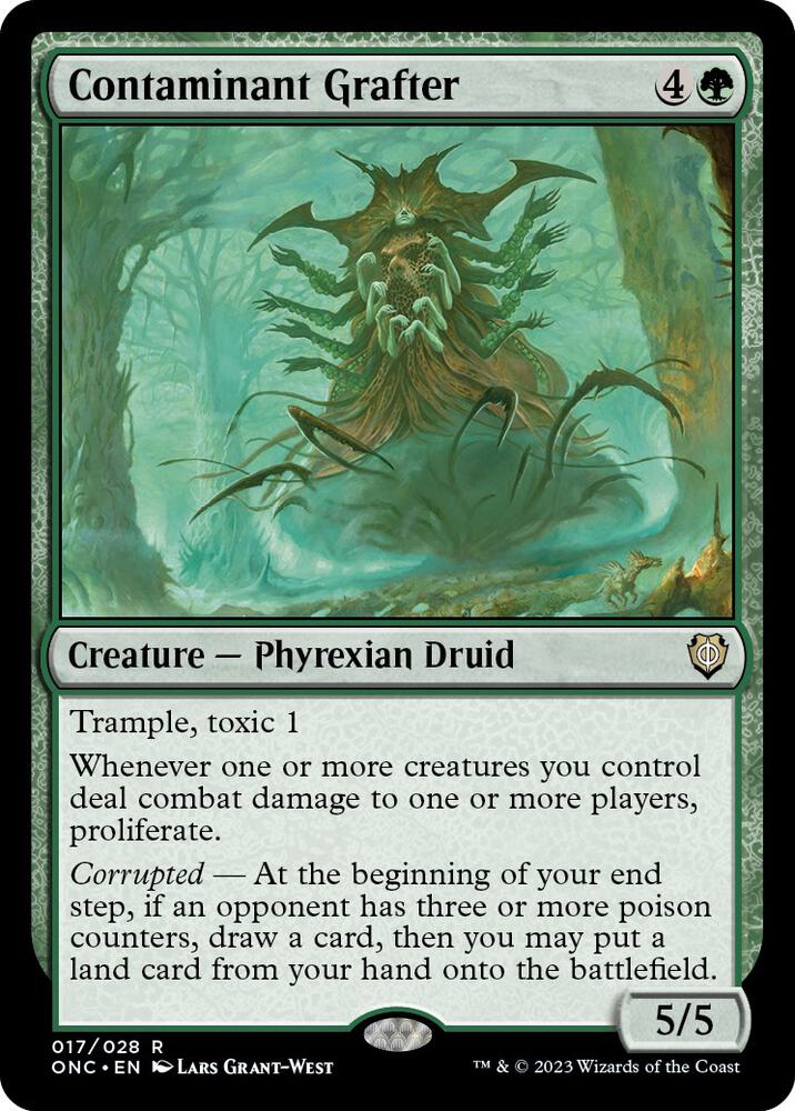 Contaminant Grafter (17) [Phyrexia: All Will Be One Commander]