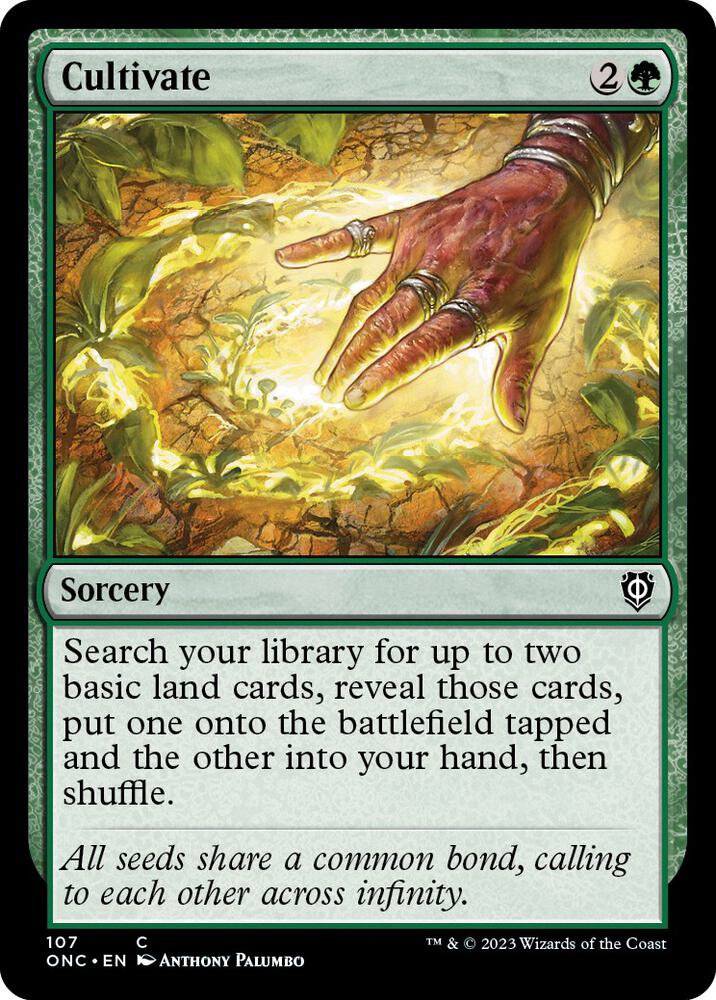 Cultivate (107) [Phyrexia: All Will Be One Commander]
