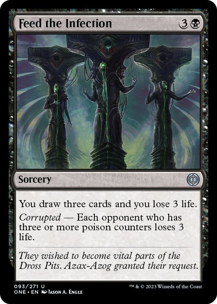 Feed the Infection (93) [Phyrexia: All Will Be One]