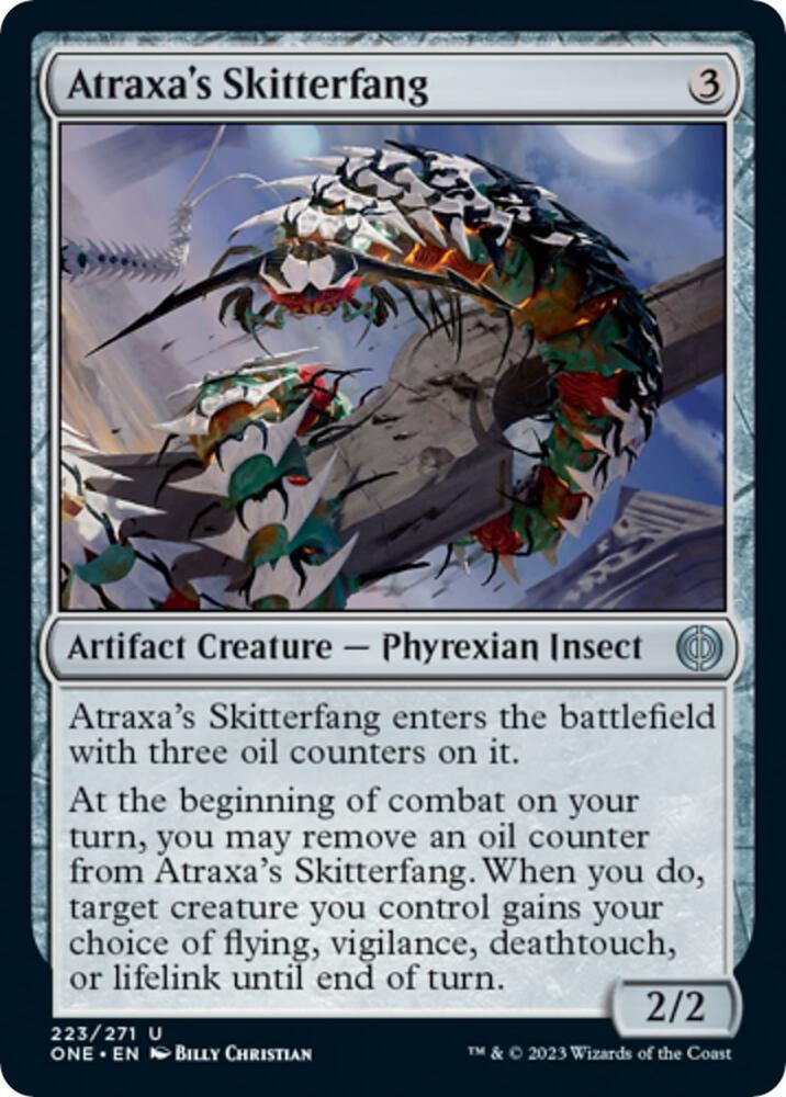 Atraxa's Skitterfang (223) [Phyrexia: All Will Be One]