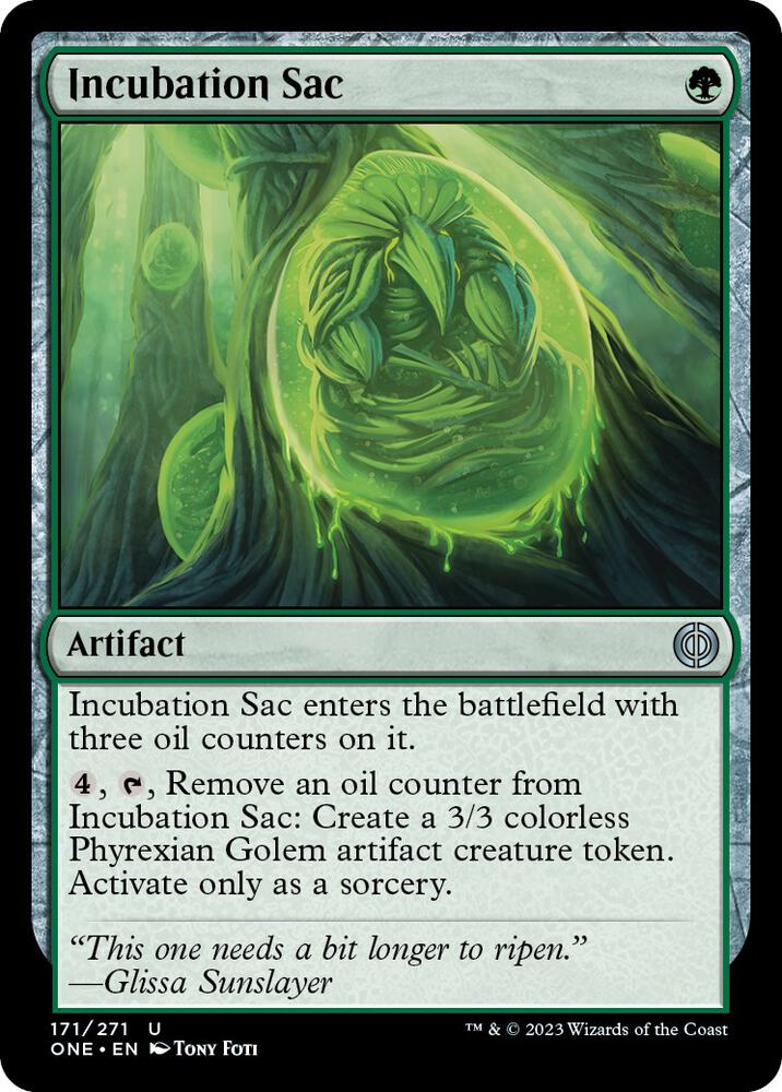 Incubation Sac (171) [Phyrexia: All Will Be One]