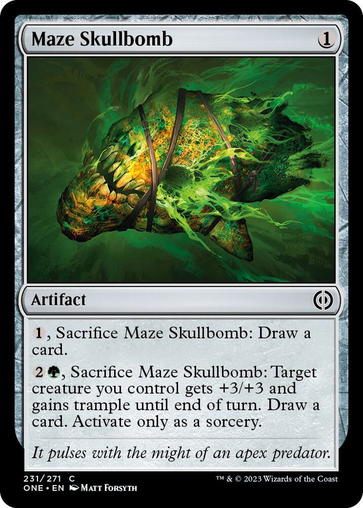 Maze Skullbomb (231) [Phyrexia: All Will Be One]
