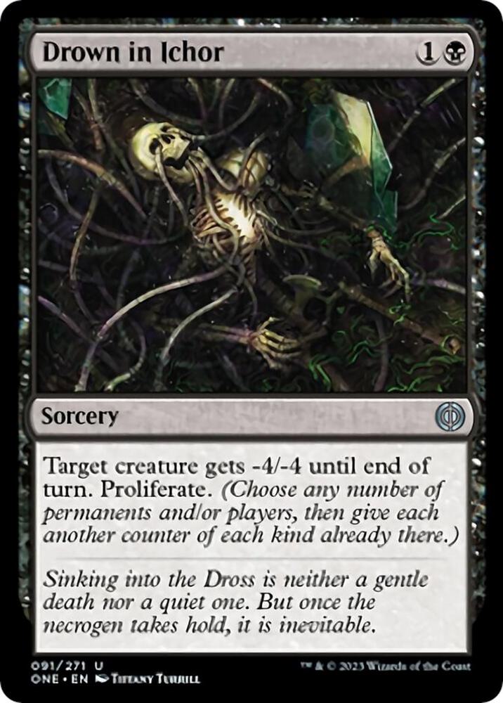 Drown in Ichor (91) [Phyrexia: All Will Be One]