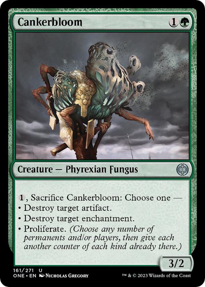 Cankerbloom (161) [Phyrexia: All Will Be One]