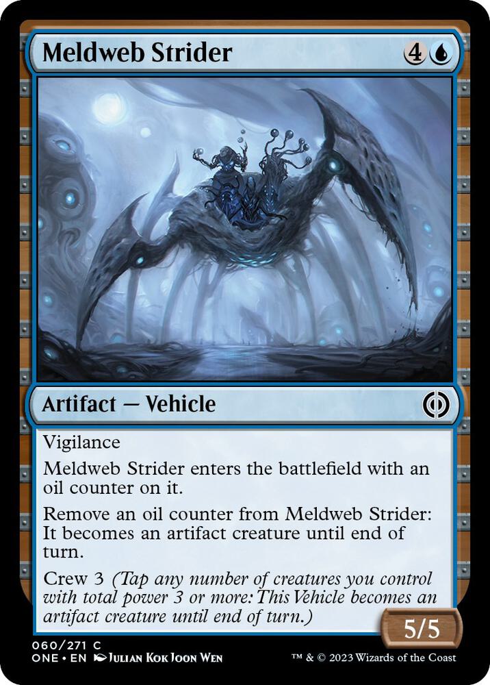 Meldweb Strider (60) [Phyrexia: All Will Be One]