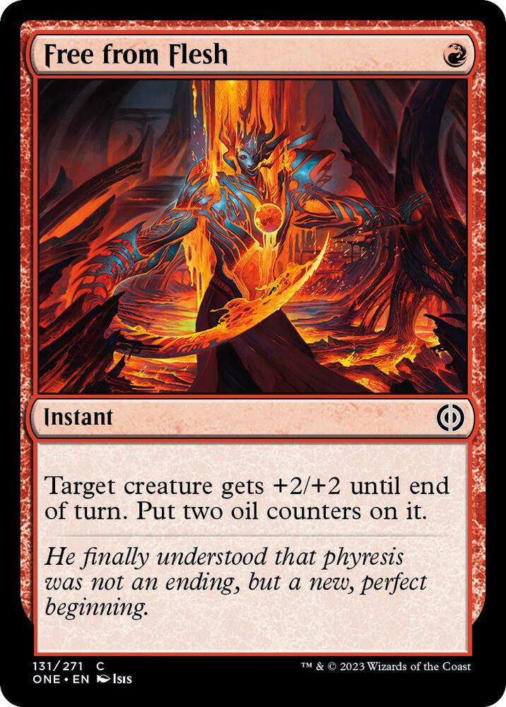 Free from Flesh (131) [Phyrexia: All Will Be One]