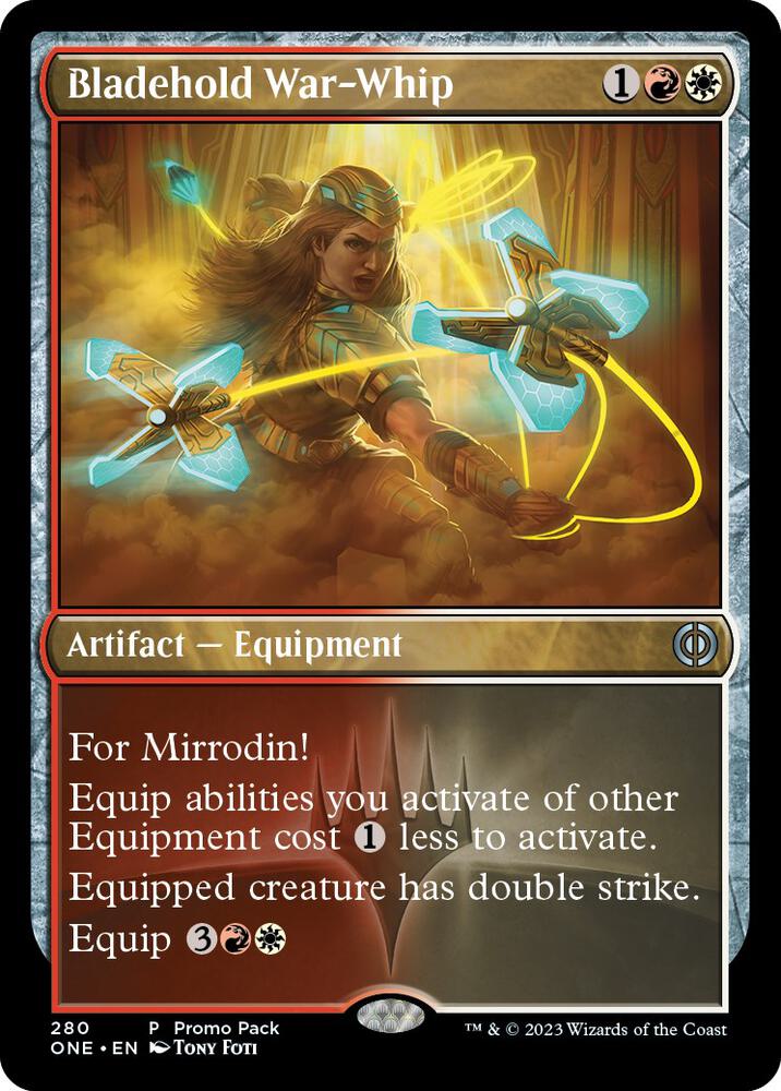 Bladehold War-Whip (280) [Phyrexia: All Will Be One Promos]