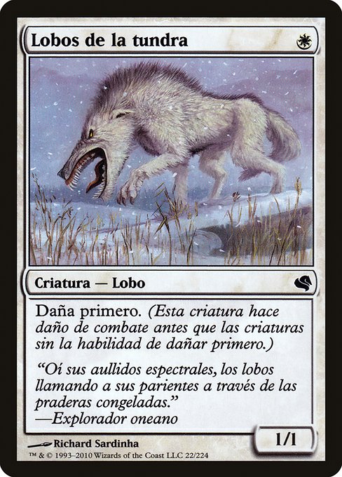 Tundra Wolves (22) [Salvat 2011]