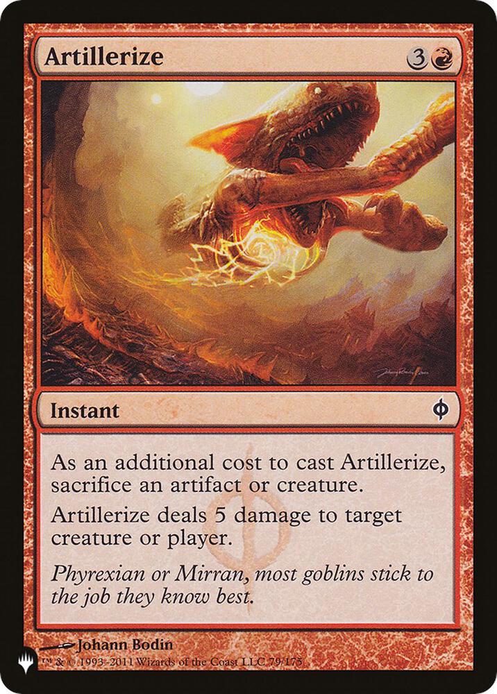 Artillerize (79/175) [The List]
