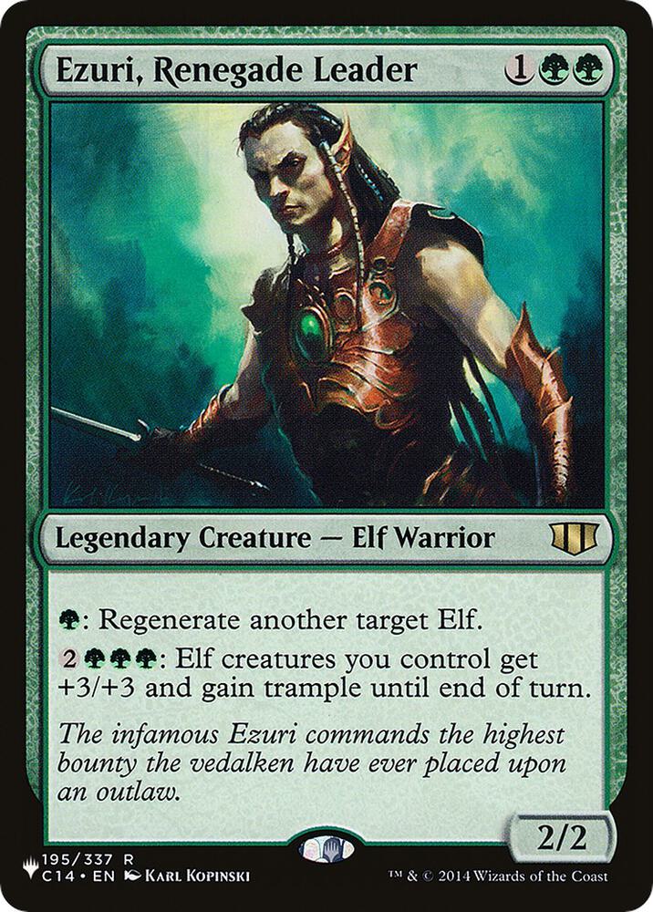 Ezuri, Renegade Leader (195/337) [The List]