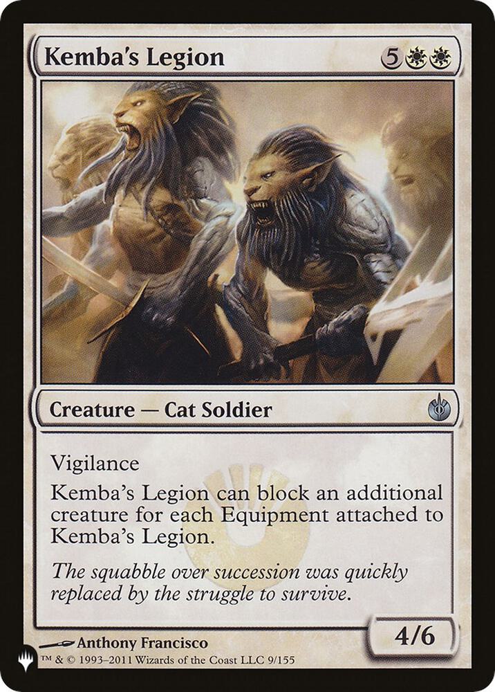 Kemba's Legion (9/155) [The List]