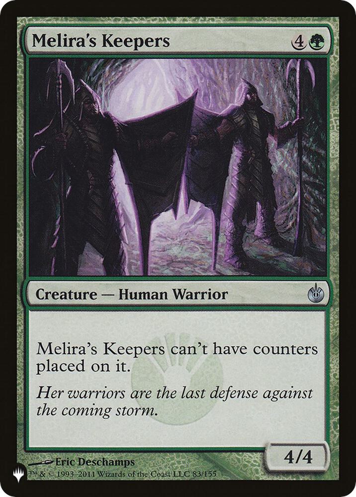 Melira's Keepers (83/155) [The List]