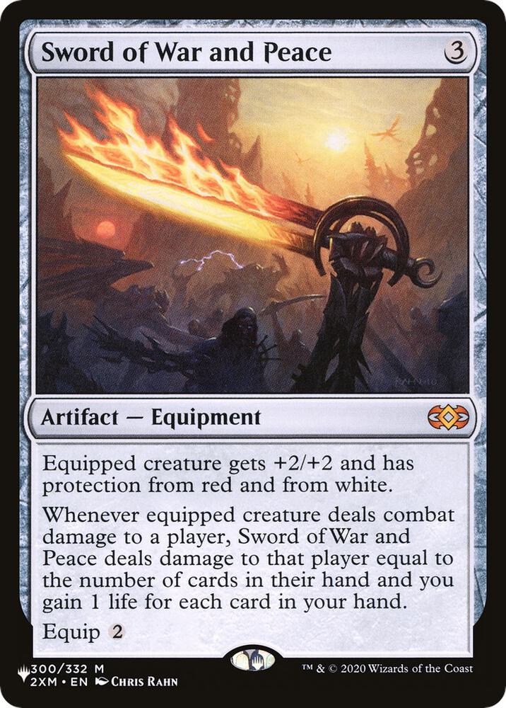Sword of War and Peace (300/332) [The List]