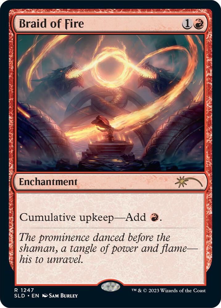 Braid of Fire (1247) [Secret Lair Drop]