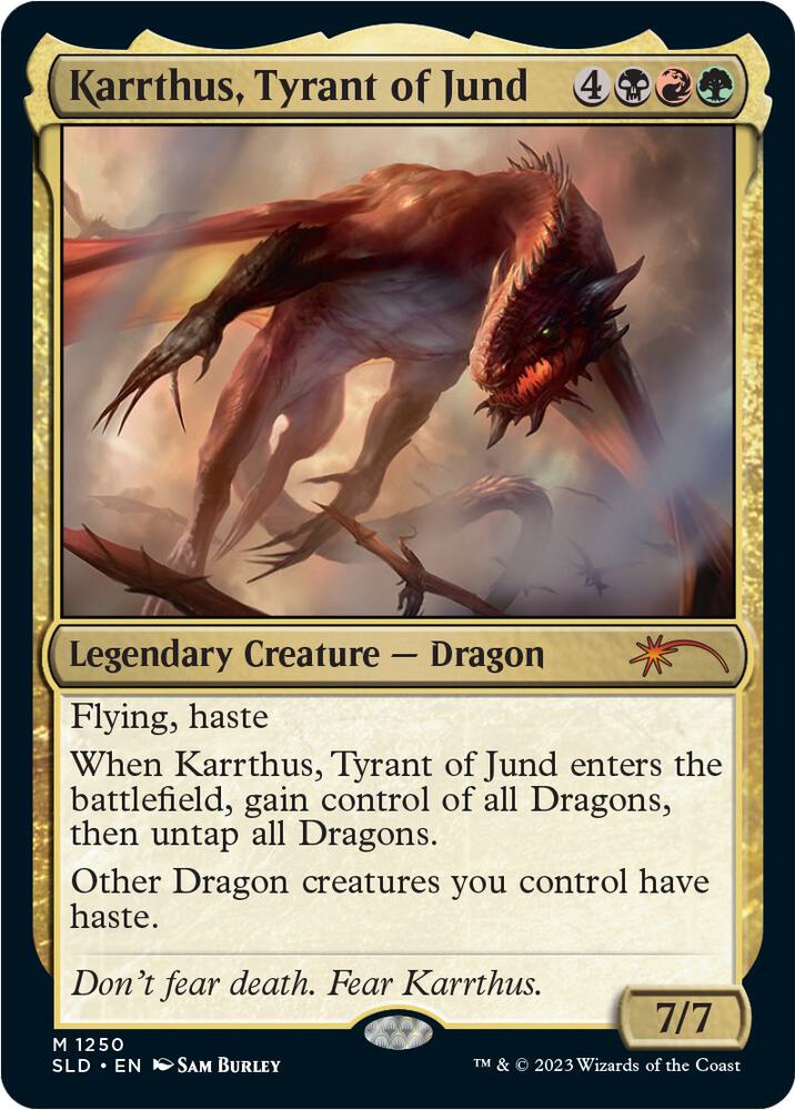 Karrthus, Tyrant of Jund (1250) [Secret Lair Drop]