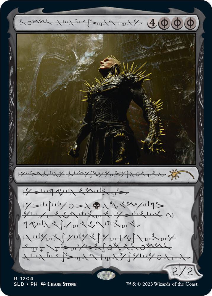 K'rrik, Son of Yawgmoth (Phyrexian) (1204) [Secret Lair Drop] [Showcase]