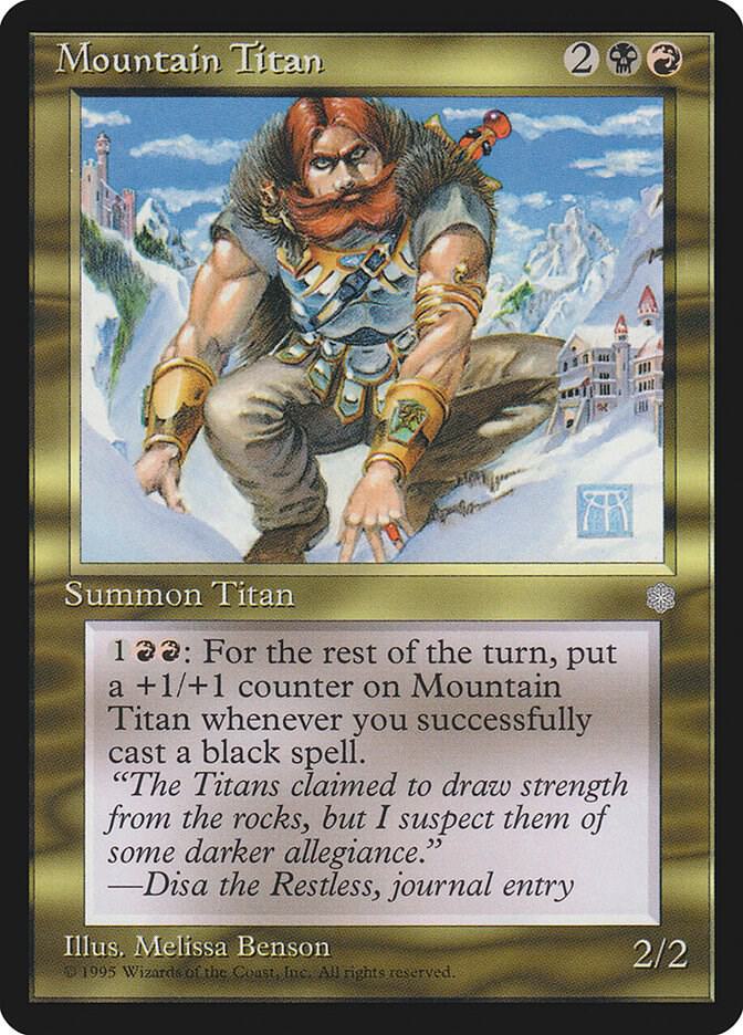 Mountain Titan (299) [Ice Age]