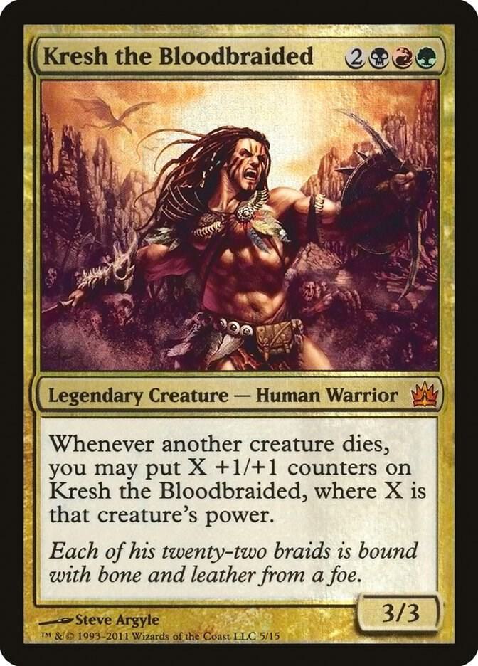 Kresh the Bloodbraided (5) [From the Vault: Legends]