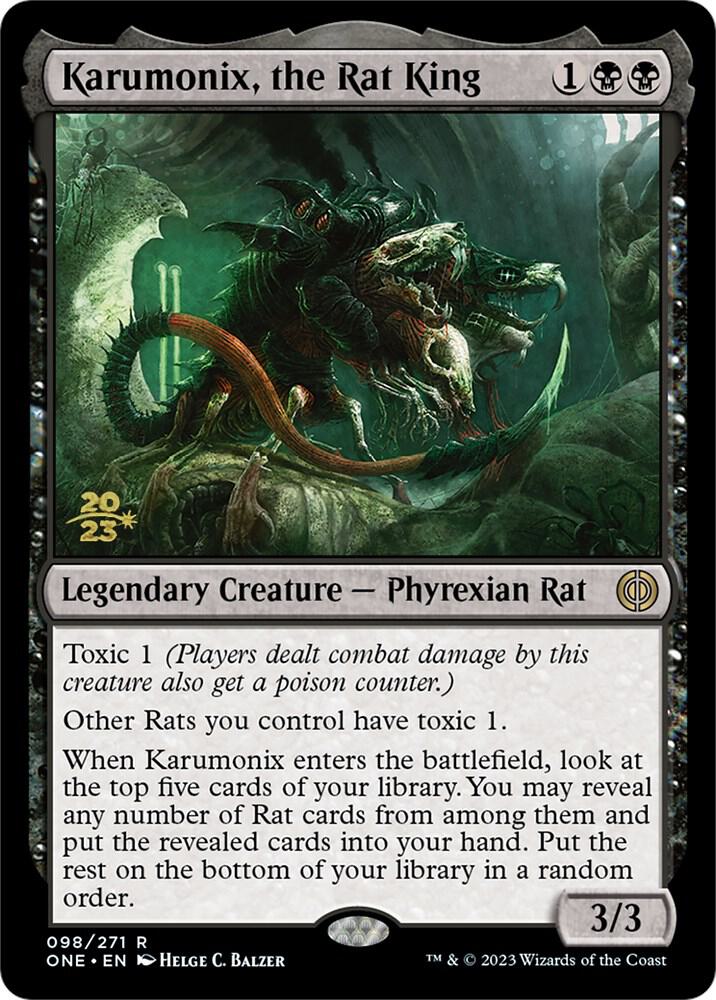 Karumonix, the Rat King (98) [Prerelease Cards]