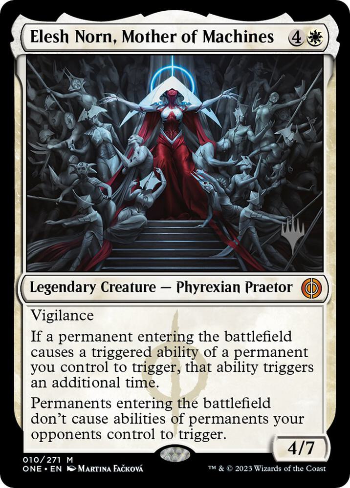 Elesh Norn, Mother of Machines (10) [Phyrexia: All Will Be One Promos]