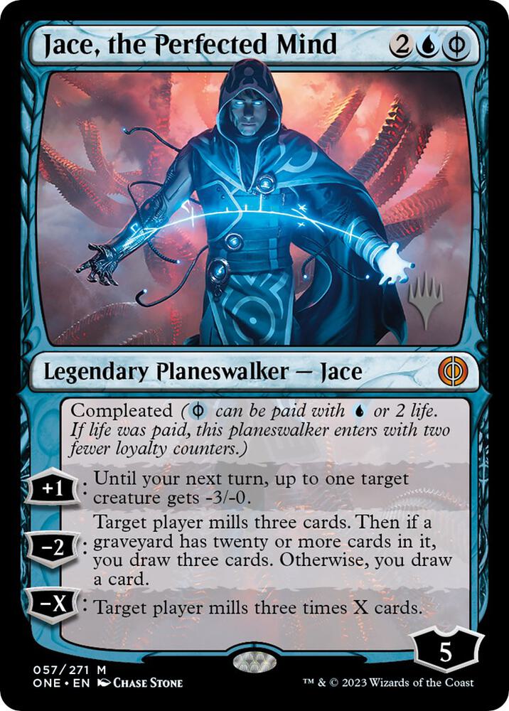 Jace, the Perfected Mind (57) [Phyrexia: All Will Be One Promos]