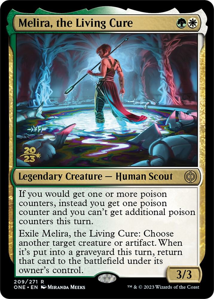 Melira, the Living Cure (209) [Prerelease Cards]