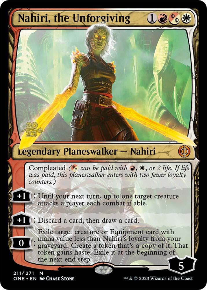 Nahiri, the Unforgiving (211) [Prerelease Cards]