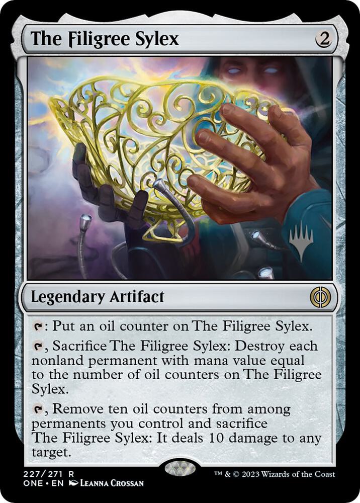 The Filigree Sylex (227) [Phyrexia: All Will Be One Promos]