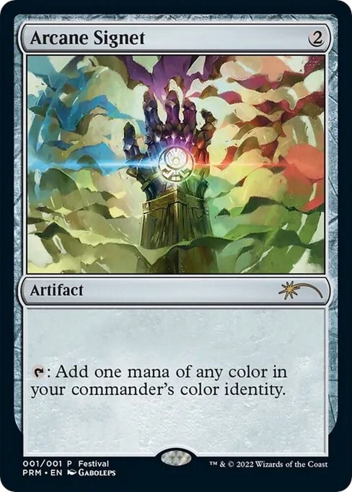 Arcane Signet (1) [MagicFest Cards]