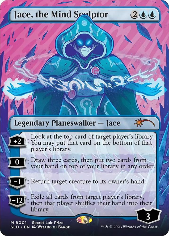 Jace, the Mind Sculptor (8001) [Secret Lair Showdown] [Borderless]