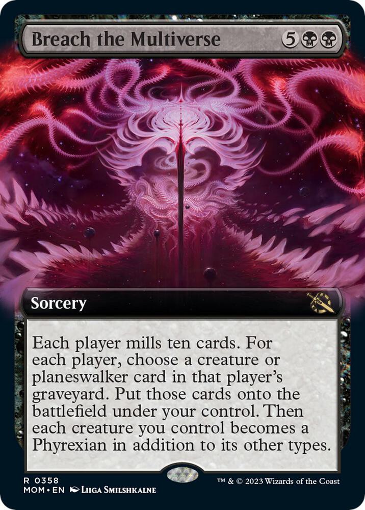 Breach the Multiverse (Extended Art) (358) [March of the Machine] [Extended Art]