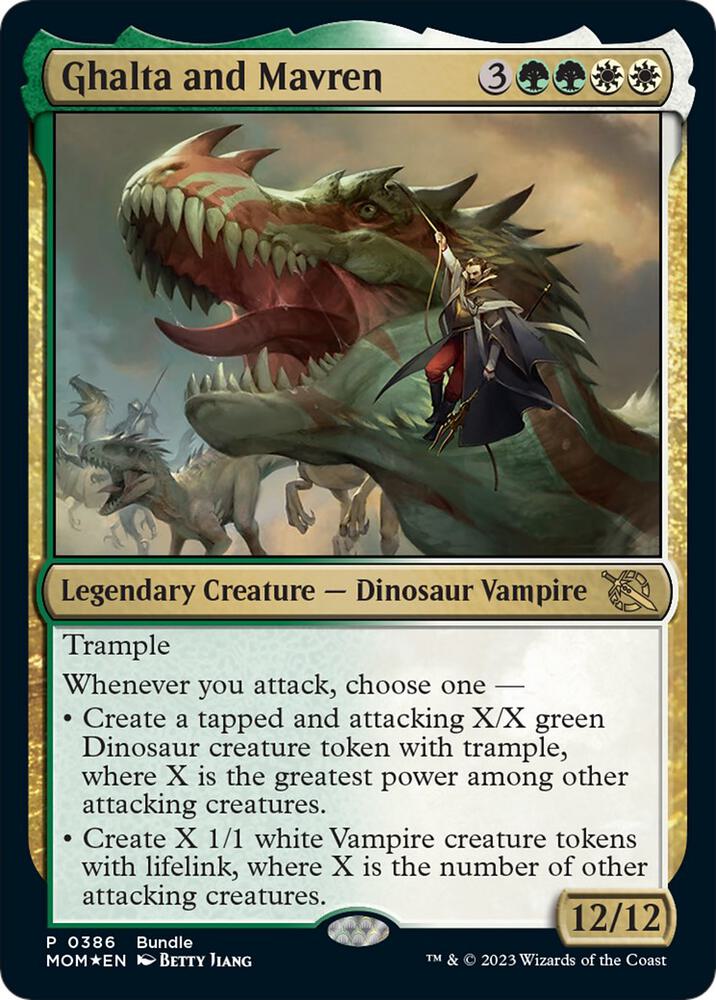 Ghalta and Mavren (MOM Bundle) (386) [Unique and Miscellaneous Promos]