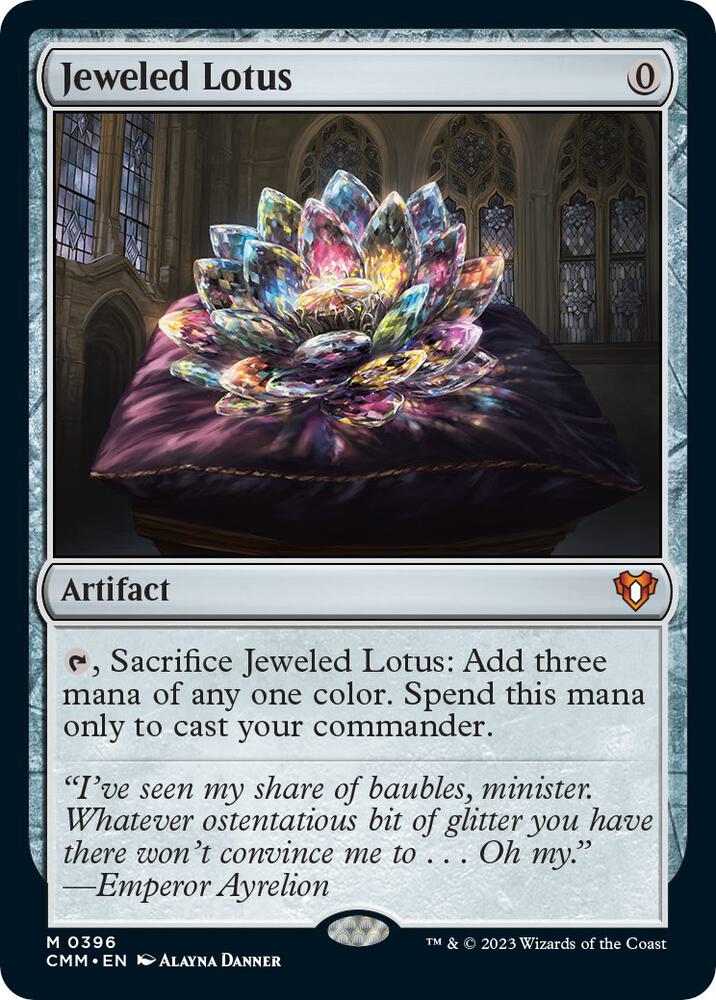 Jeweled Lotus (396) [Commander Masters]