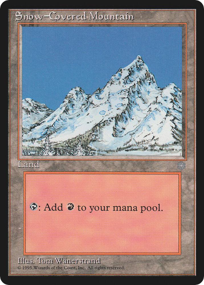 Snow-Covered Mountain (349) [Ice Age]