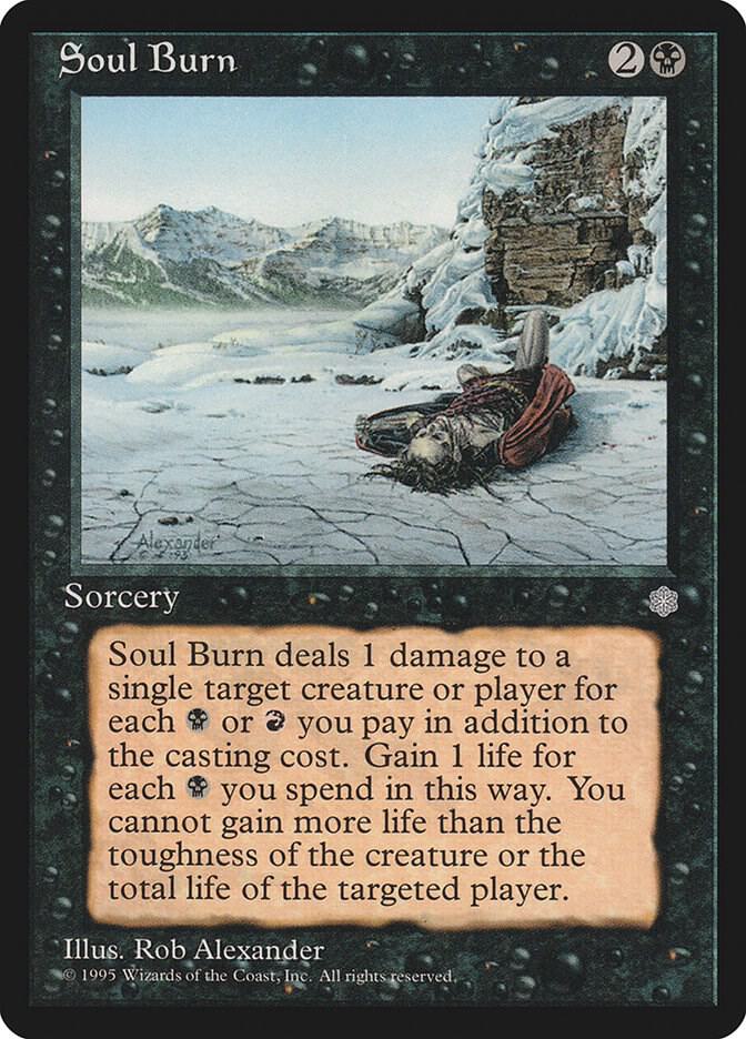 Soul Burn (161) [Ice Age]