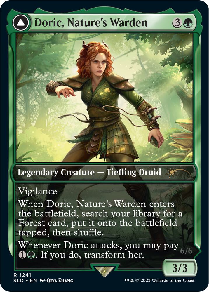 Doric, Nature's Warden (1241) [Secret Lair Drop]