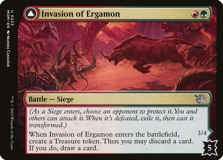 Invasion of Ergamon (233) [March of the Machine]
