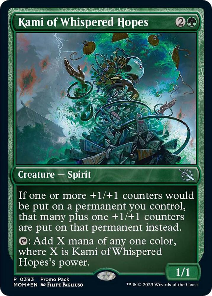 Kami of Whispered Hopes (383) [March of the Machine Promos]