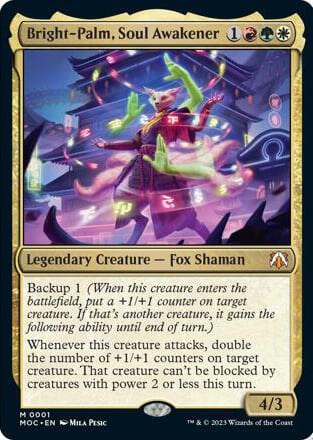 Bright-Palm, Soul Awakener (1) [March of the Machine Commander]