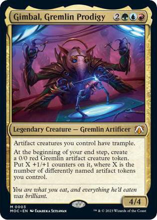 Gimbal, Gremlin Prodigy (3) [March of the Machine Commander]