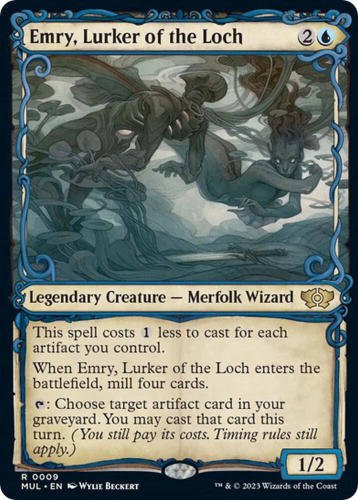 Emry, Lurker of the Loch (9) [Multiverse Legends] [Showcase]