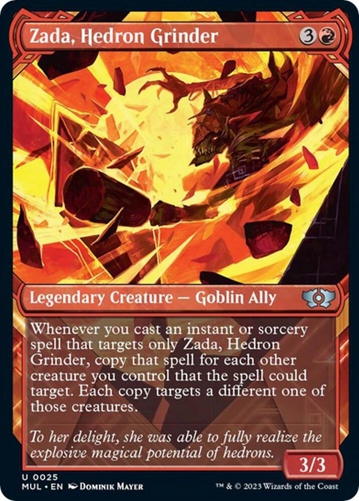 Zada, Hedron Grinder (25) [Multiverse Legends] [Showcase]