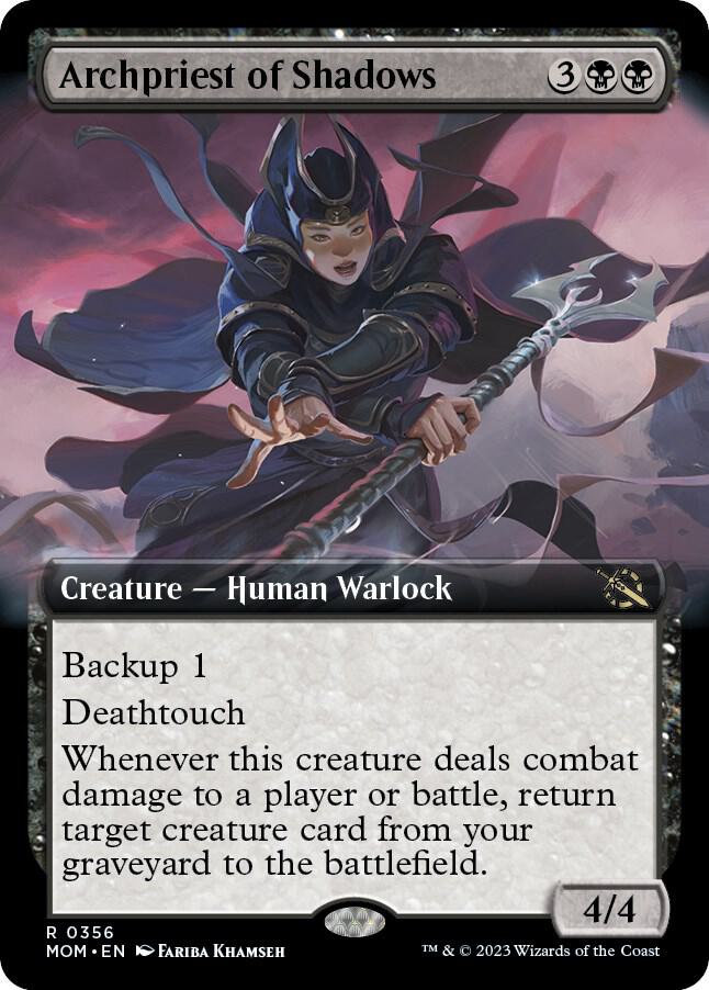 Archpriest of Shadows (Extended Art) (356) [March of the Machine] [Extended Art]