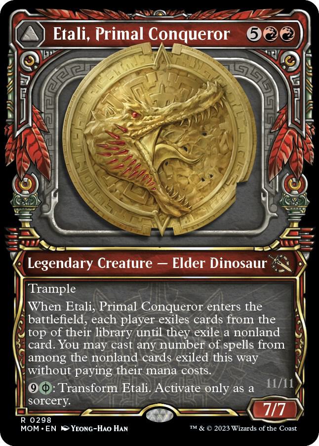 Etali, Primal Conqueror (Showcase) (298) [March of the Machine] [Showcase]