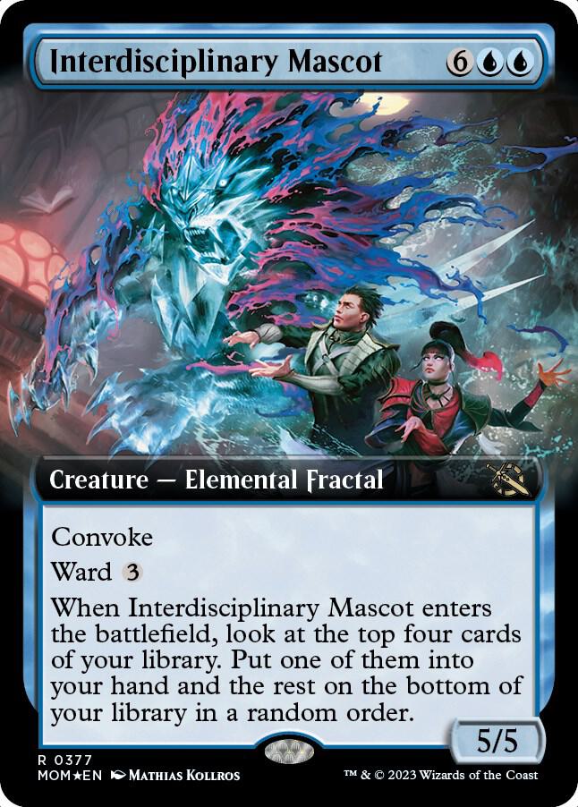 Interdisciplinary Mascot (Extended Art) (377) [March of the Machine] [Extended Art]