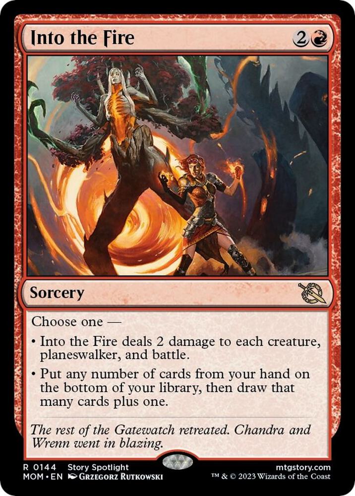 Into the Fire (144) [March of the Machine]
